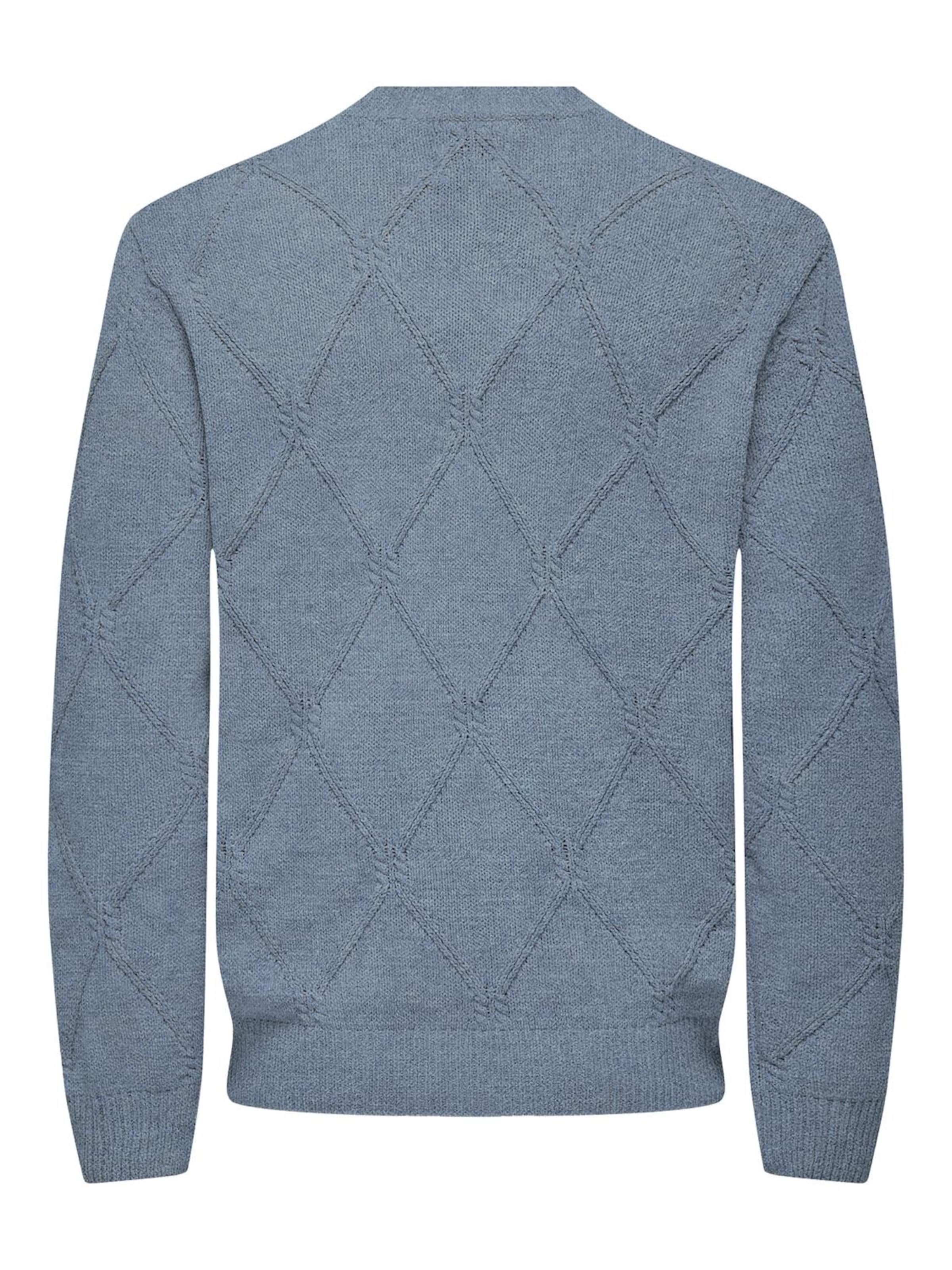 Pull-over 'Farid' Only & Sons en bleu