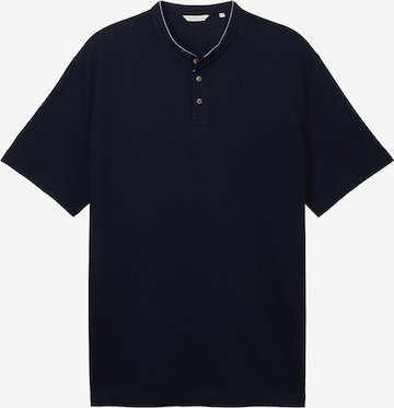 T-Shirt TOM TAILOR Men + en bleu : devant