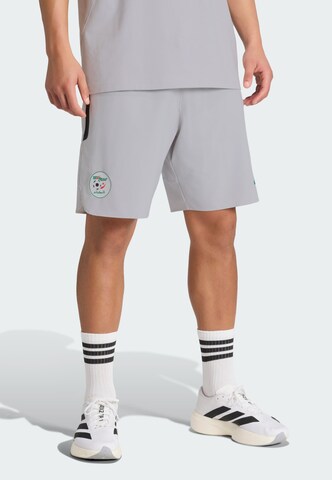 Regular Pantalon de sport 'Algeria Tiro' ADIDAS PERFORMANCE en gris : devant
