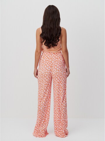 florence by mills exclusive for ABOUT YOU Gebreide top 'Sweet Hibiscus' in Oranje