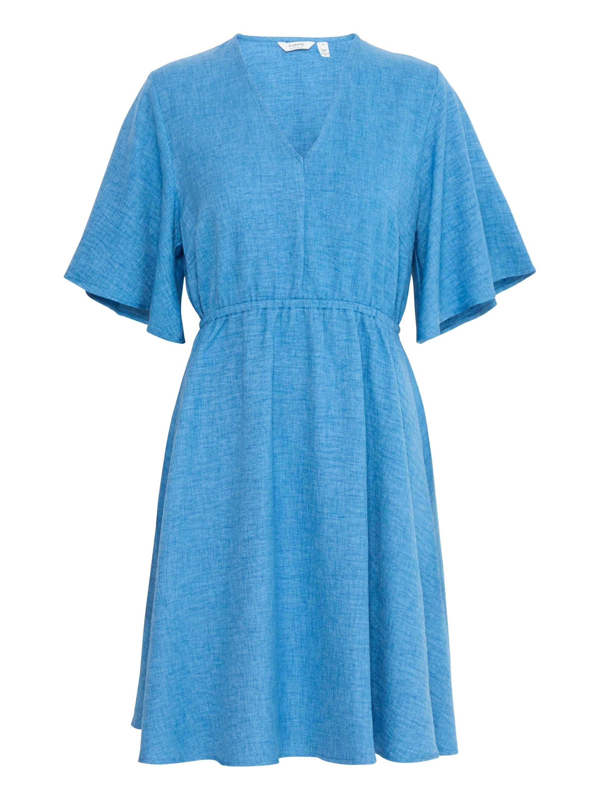 b.young Kleid 'Gaiya' in Blau: Vorderseite