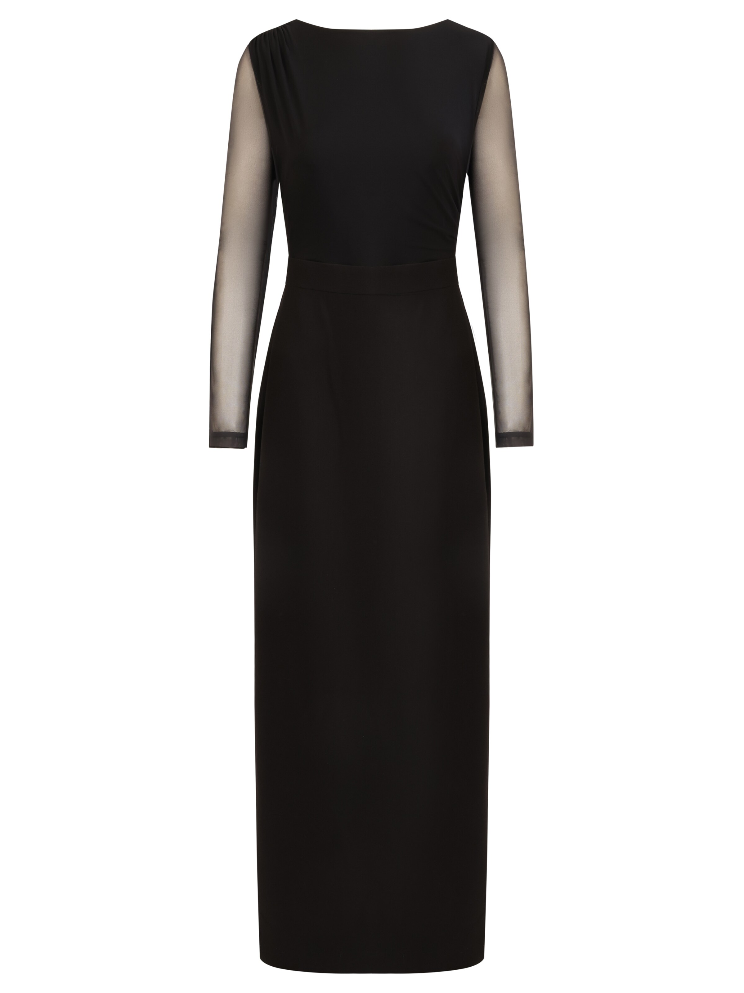 Kraimod - Vestido de noche en negro: frente