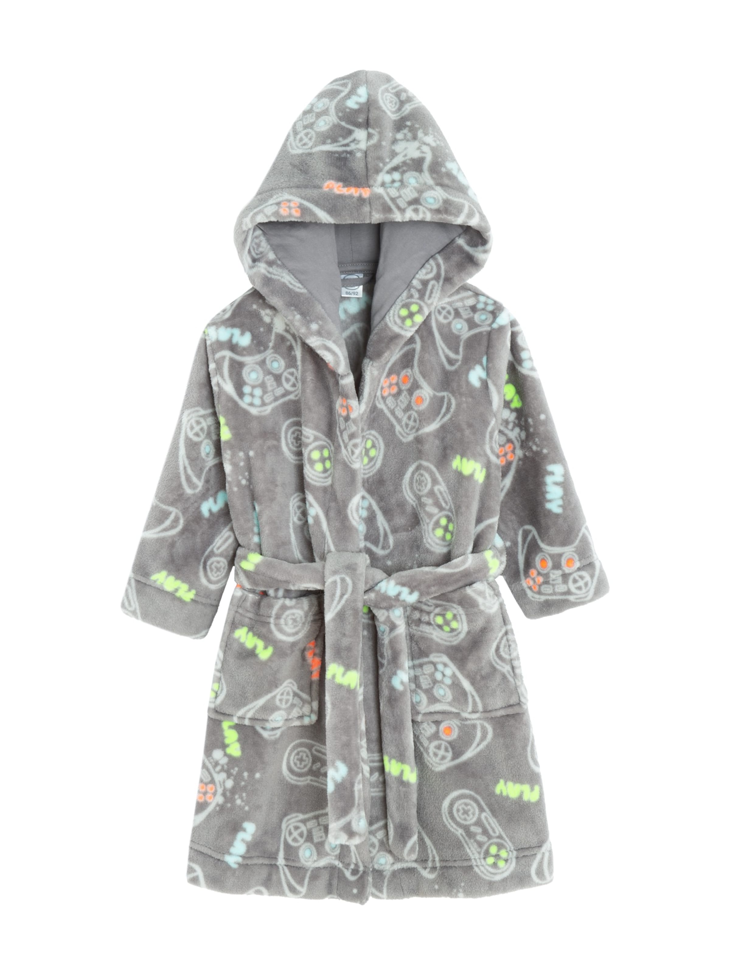 Cool Club Kylpytakki värissä harmaa: etupuoli