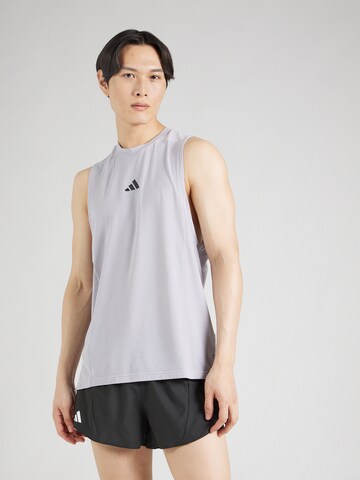 ADIDAS PERFORMANCE Functioneel shirt 'D4T Workout' in Grijs