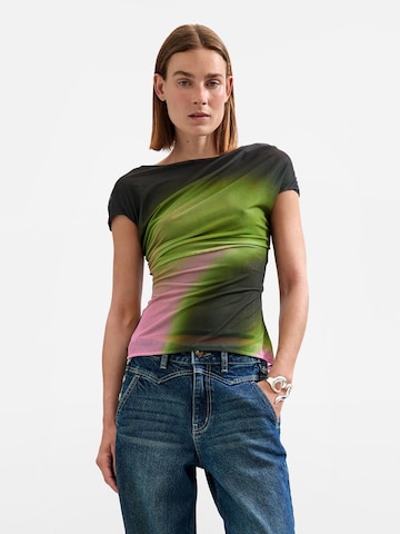 Desigual Blouse in Green: front