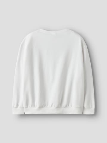 NAME IT Sweatshirt 'NKFFORDI STITCH' in Weiß