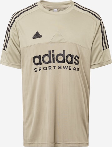 ADIDAS SPORTSWEAR - Camiseta funcional 'TIRO' en beige: frente