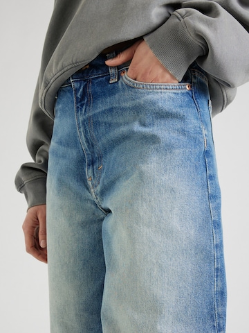 WEEKDAY Wide leg Jeans 'Rail' i blå