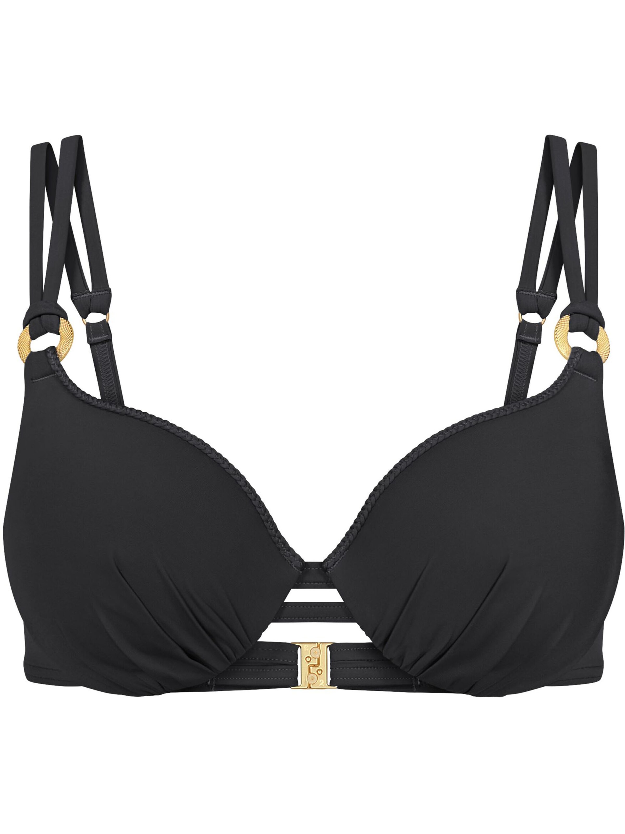 TRIUMPH Bikinitop 'Summer Twist' in Schwarz: Vorderseite