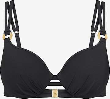 TRIUMPH Bikini Top 'Summer Twist' in Black: front
