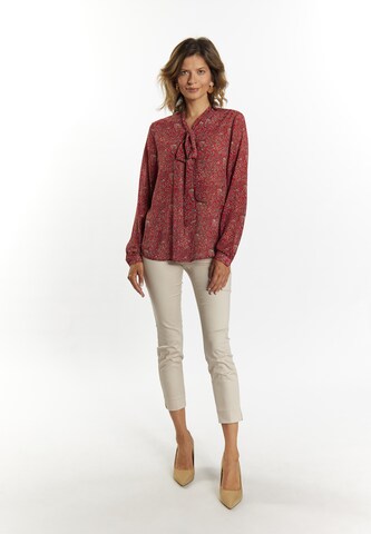 Camicia da donna di Usha in rosso