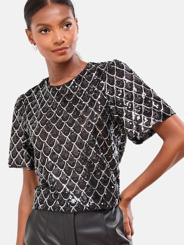 Lipsy Blúzka - Čierna: predná strana