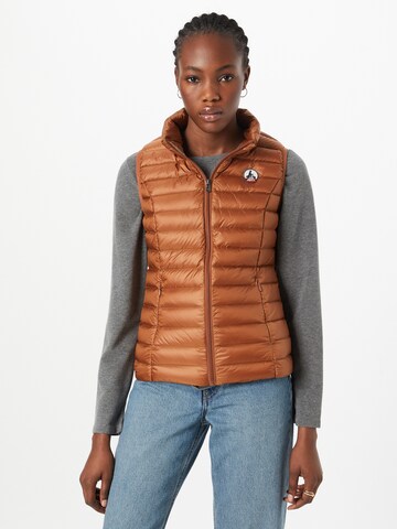 JOTT Vest 'SEDA' in Brown: front