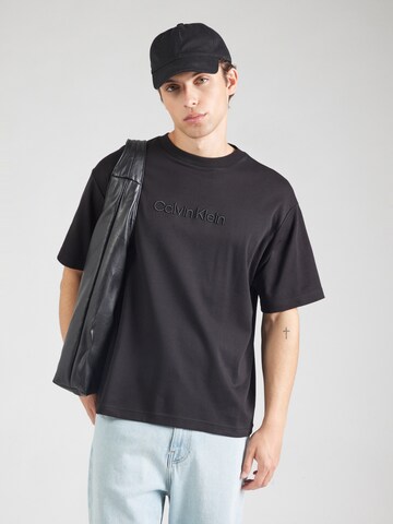 Calvin Klein T-Shirt in Schwarz: Vorderseite