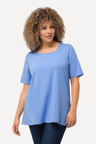 Ulla Popken Shirt in Blauw: voorkant