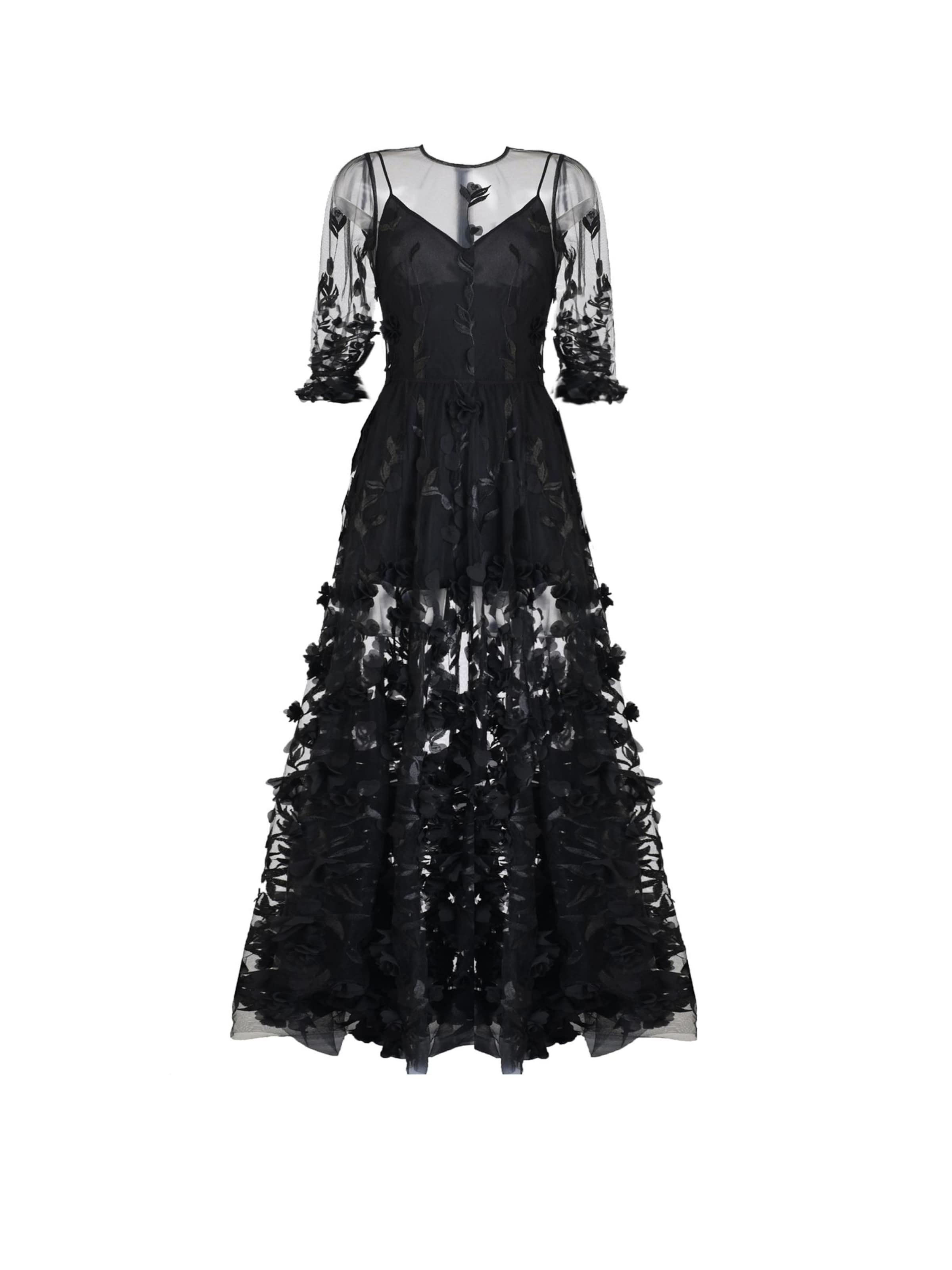 MATSOUR’I Cocktailkleid 'Franceska' in schwarz, Produktansicht