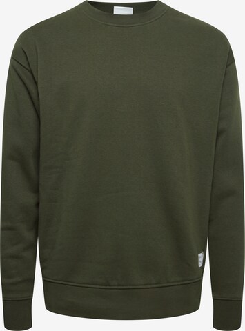 Sweat-shirt 'Lenz' !Solid en vert : devant