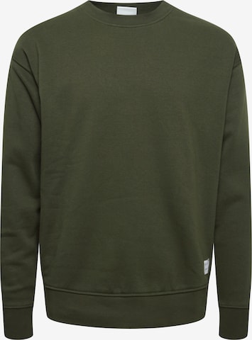 !Solid Sweater 'Lenz' in Green: front