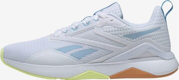 Reebok Laufschuh 'NANOFLEX TR 2.0' in Weiß: predná strana