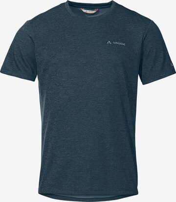 VAUDE Functioneel shirt 'Essential' in Blauw: voorkant