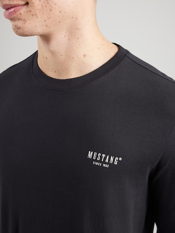 T-Shirt 'ASHEVILLE' MUSTANG en noir