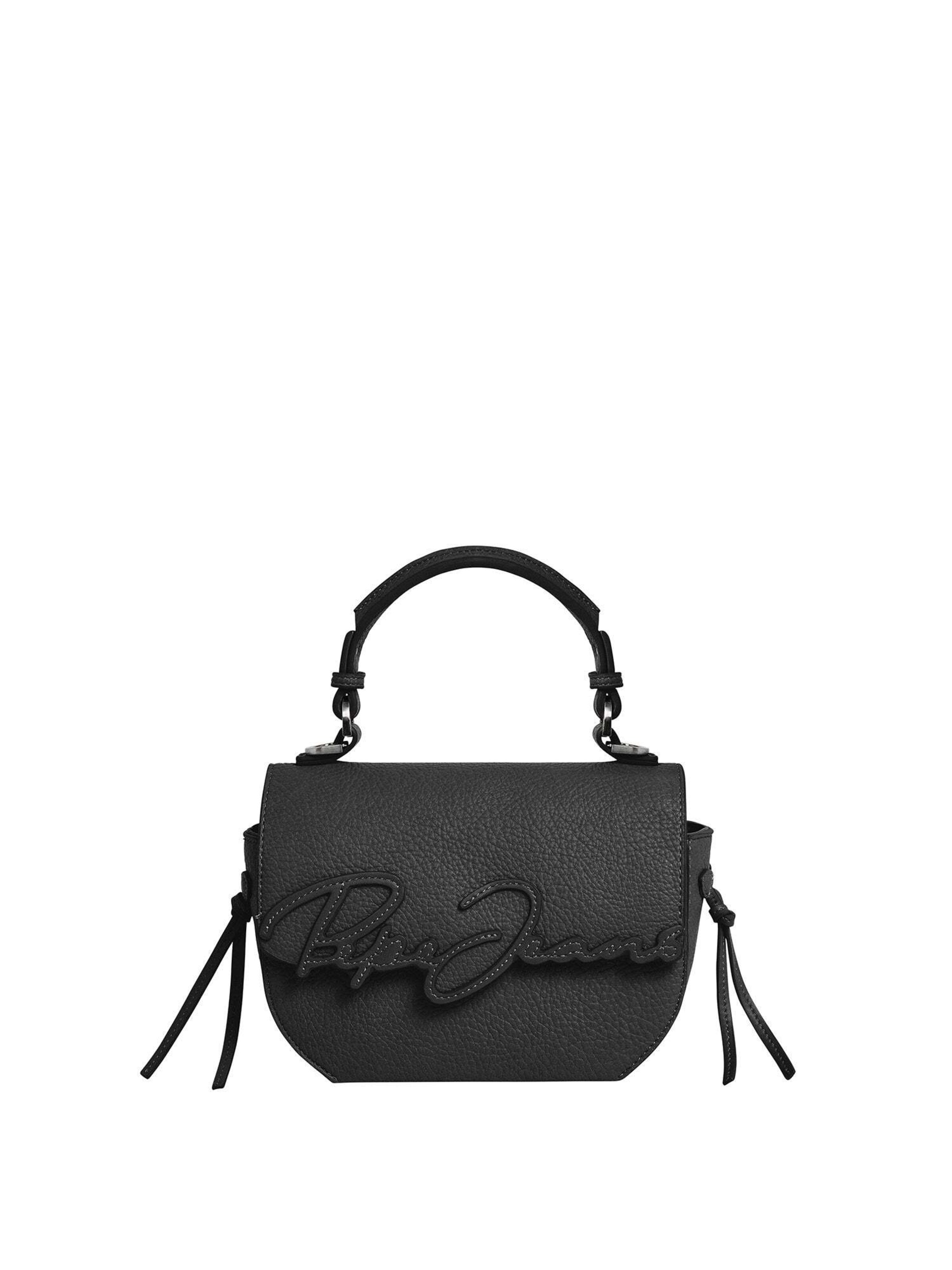 Sacs à main ' AMBER SCRIPT ' Pepe Jeans en noir : devant