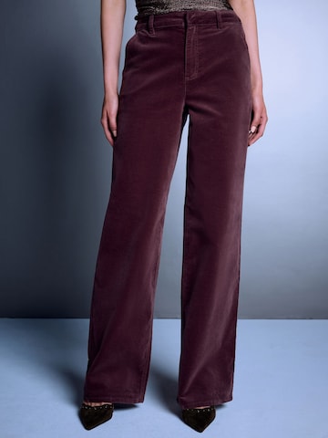 Wide leg Pantaloni di Next in marrone: frontale
