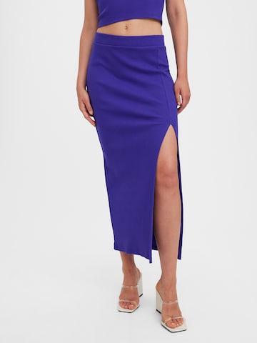 VERO MODA Rok in Blauw: voorkant