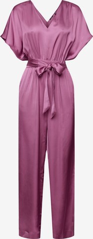 ESPRIT Jumpsuit in Lila: voorkant