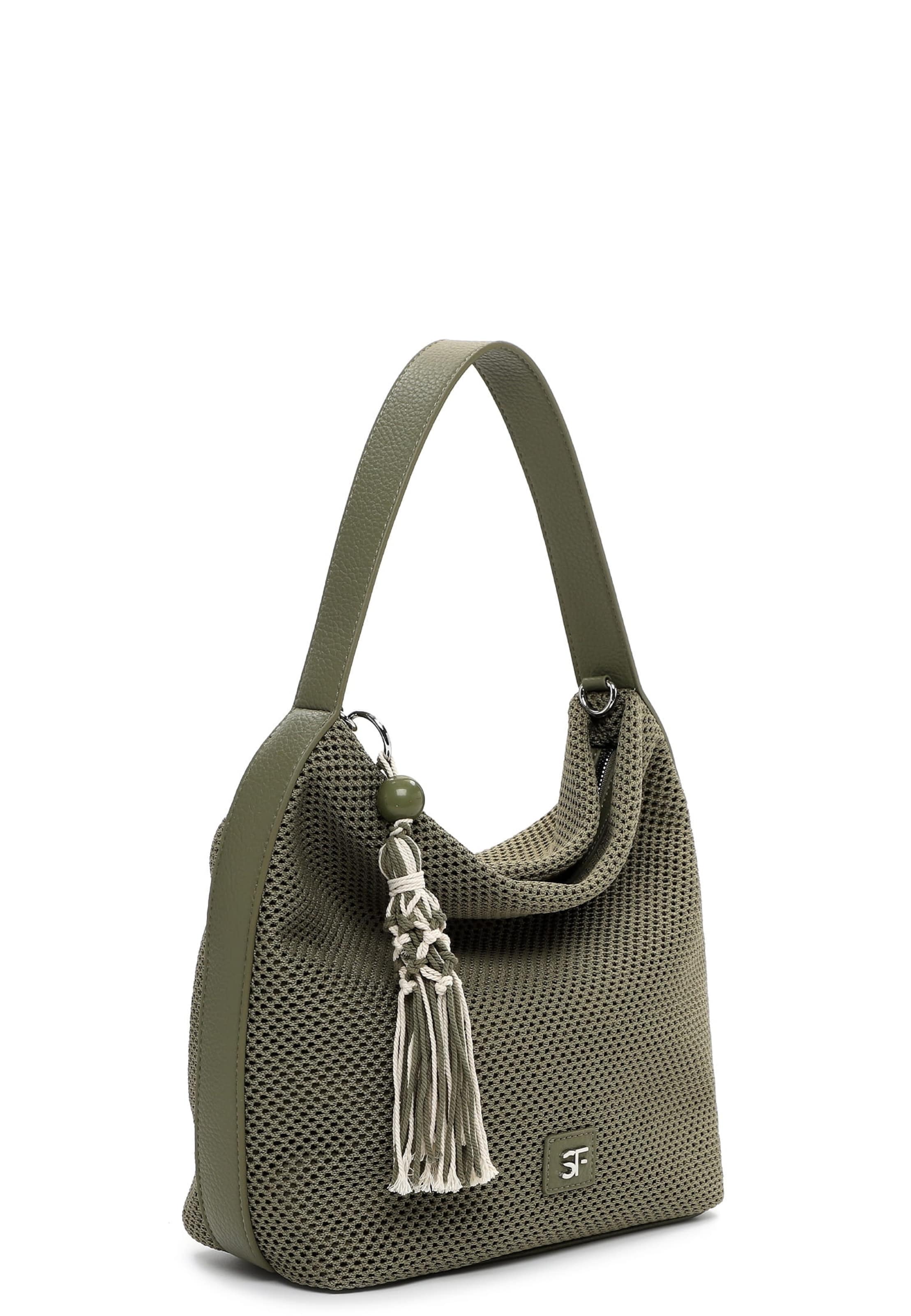 Poche ventrale 'Gitty' Suri Frey en vert