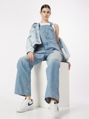 G-Star RAW Loose fit Jean Overalls 'Bib' in Blue