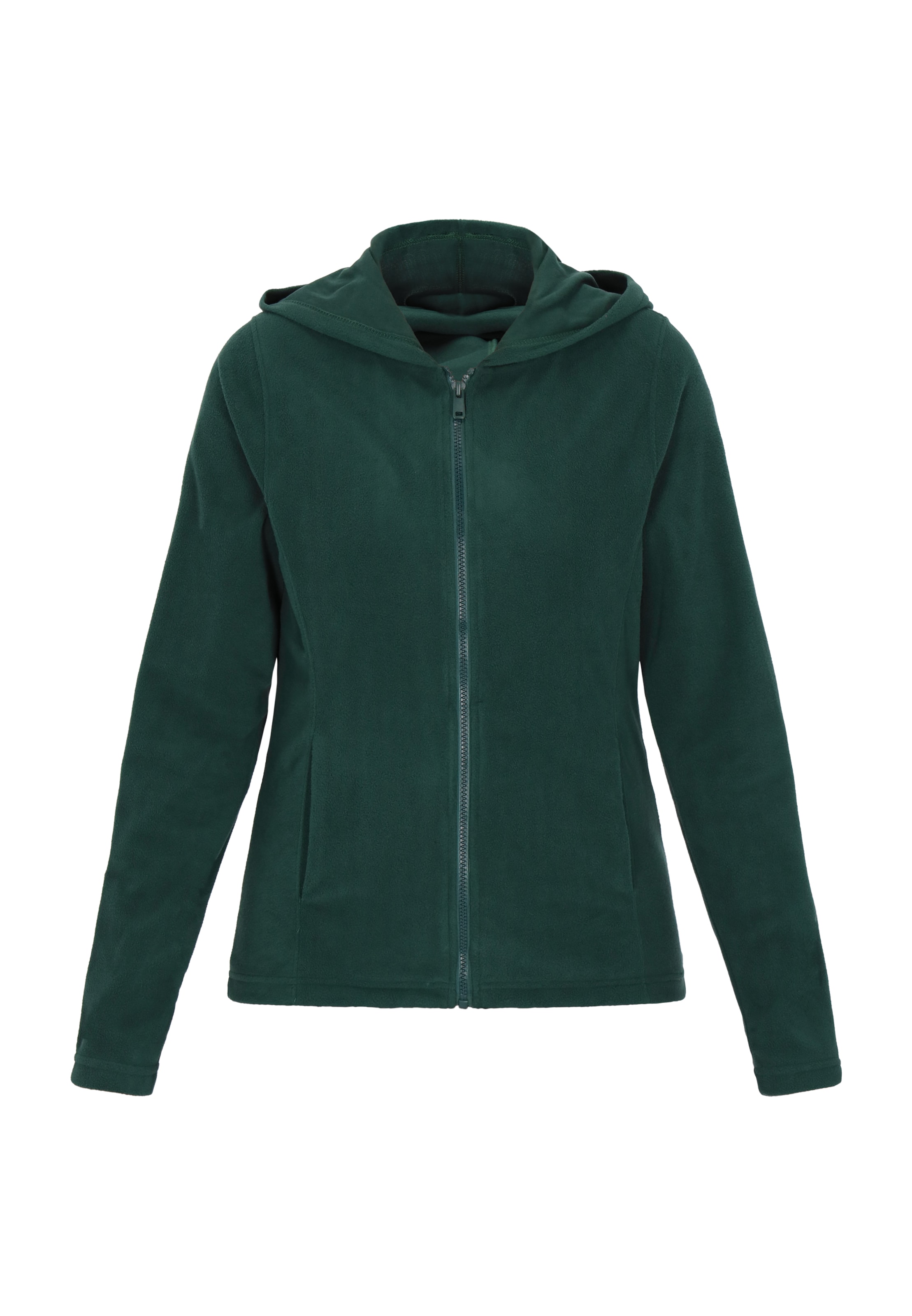 faina Athlsr Fleece Jacket in Green: front