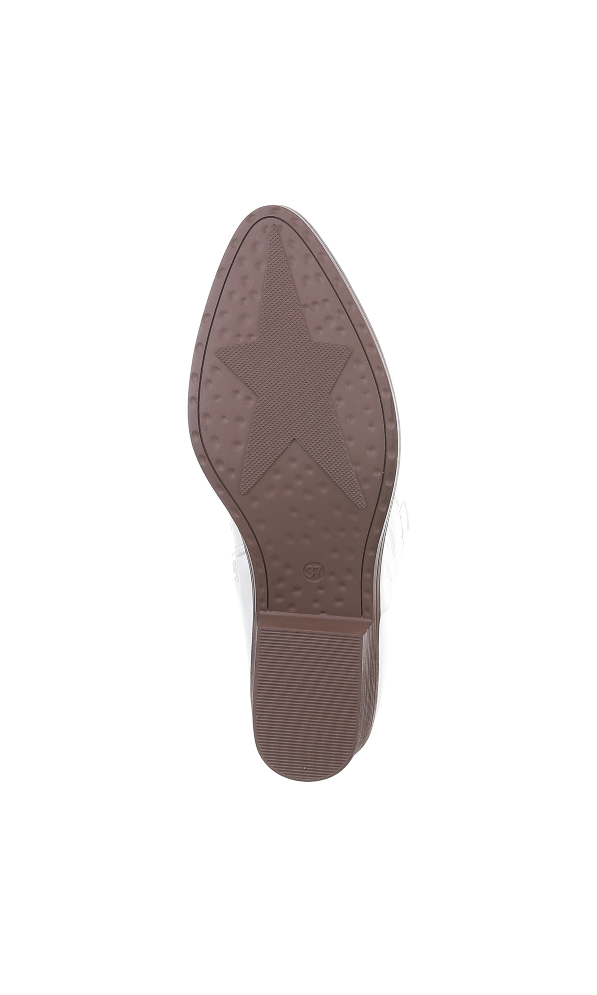 Ital-Design Cowboy Boots in Beige