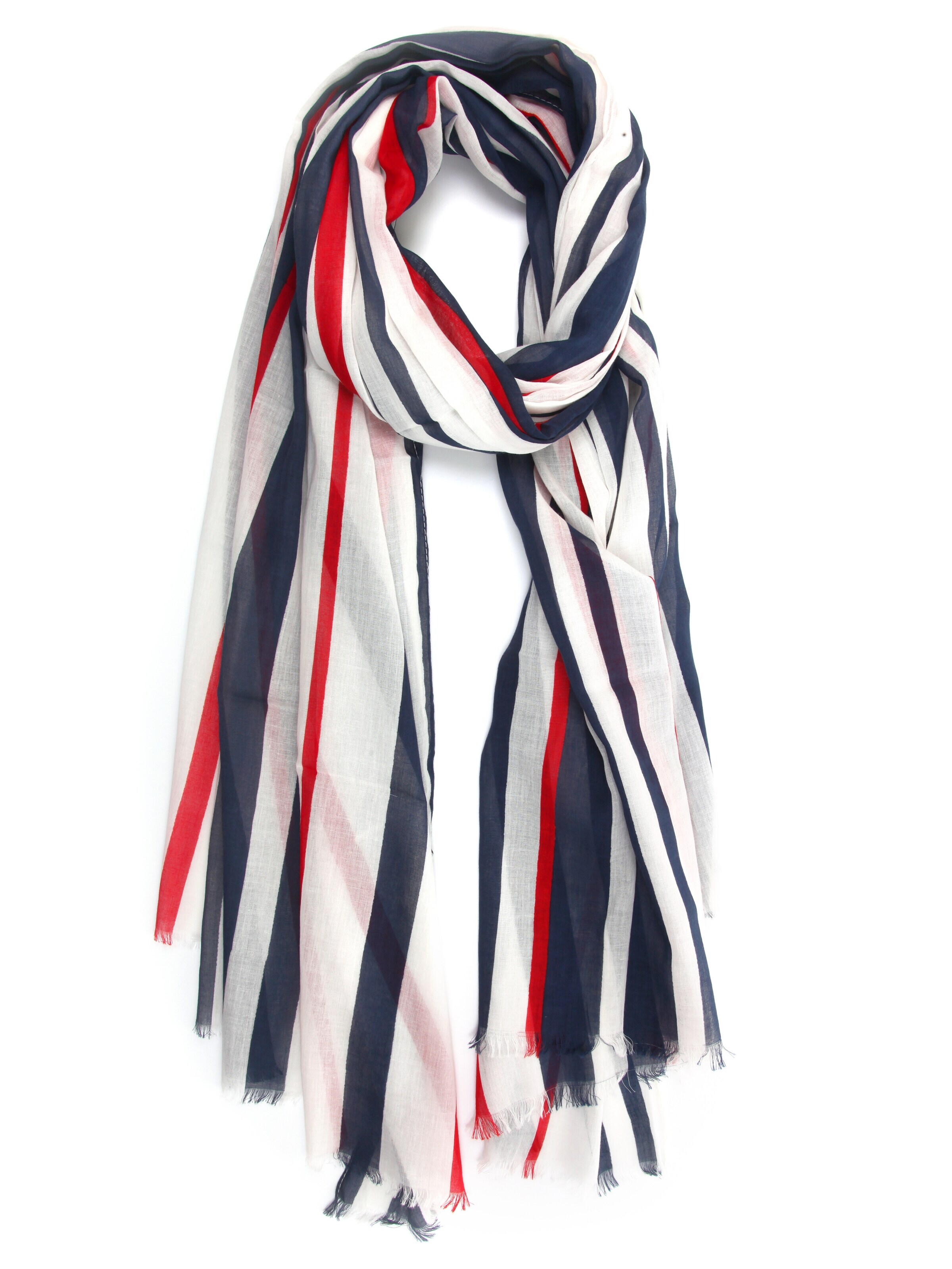 COLLEZIONE ALESSANDRO Scarf 'Cannes' in White