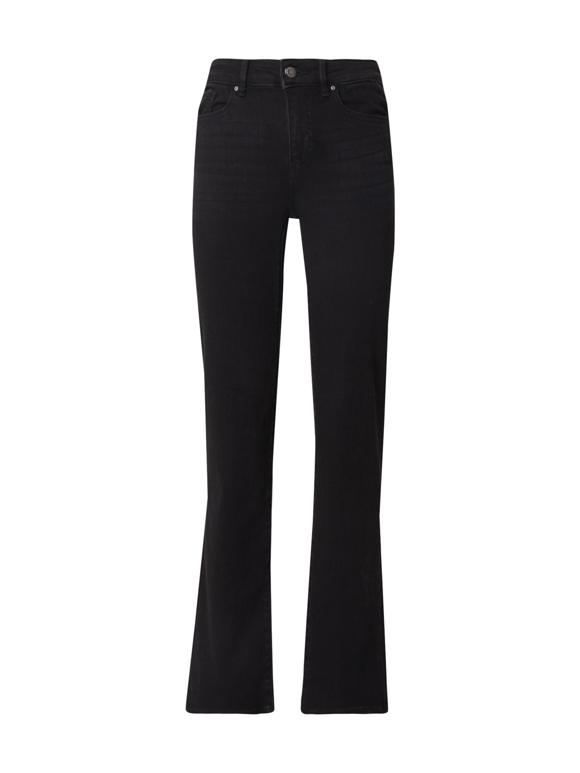 VERO MODA Regular Jeans 'VMFlash' in Black: front