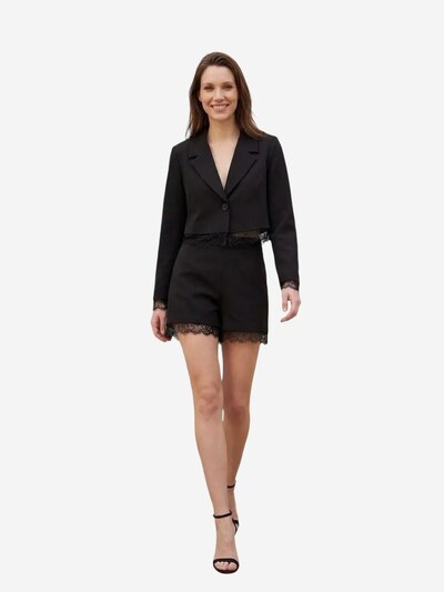 My fashion Tenue d'intérieur 'Zweiteiliges Set' en S en noir, Vue avec produit
