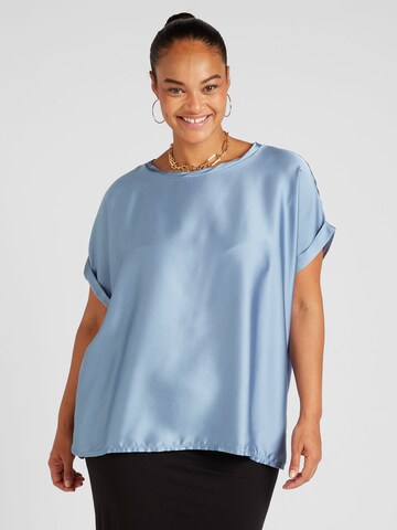 Z-One - Camisa 'Sa44na' em azul: frente