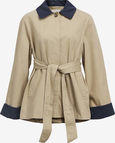 OBJECT Mantel in navy / greige, Produktansicht