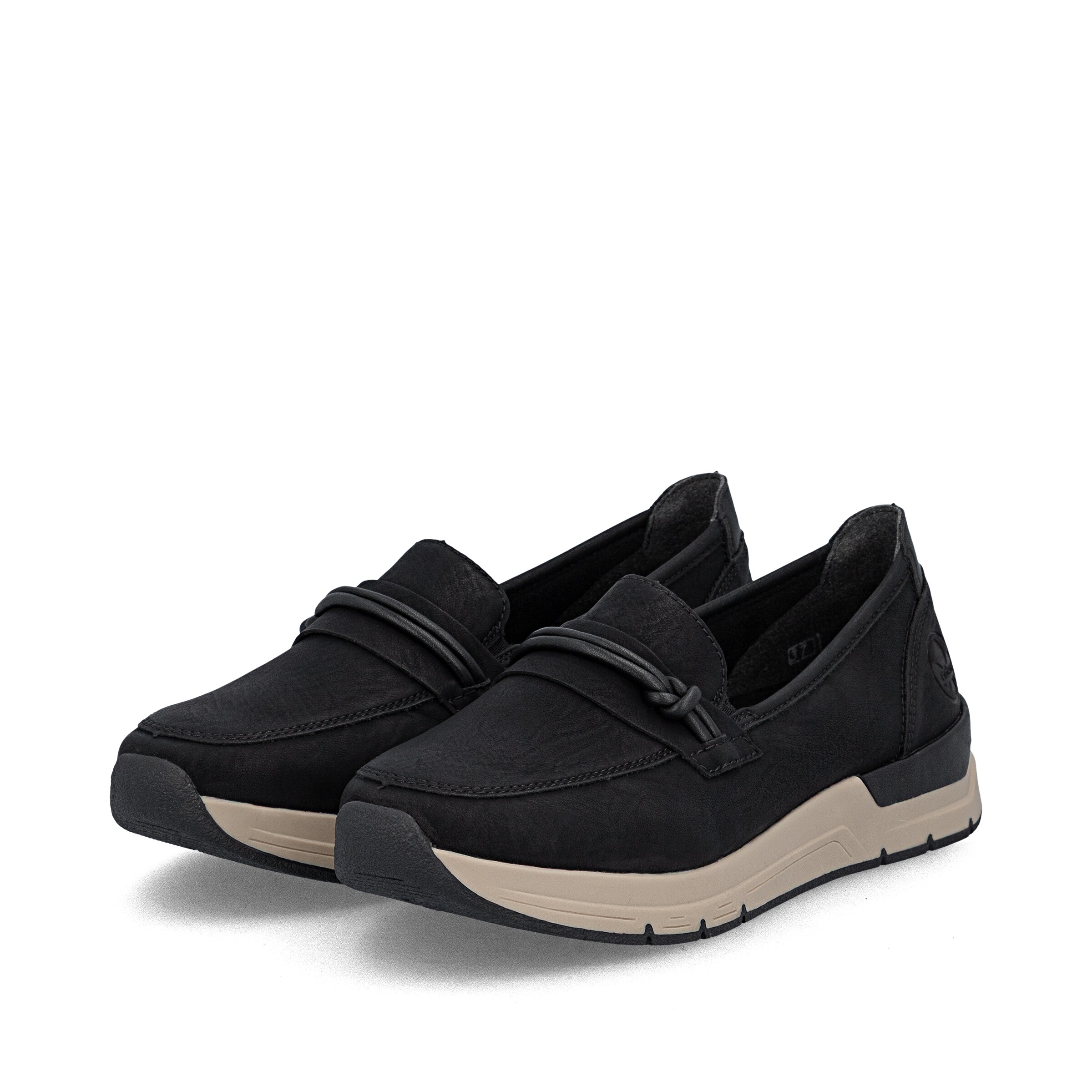 Chaussure basse Rieker en noir