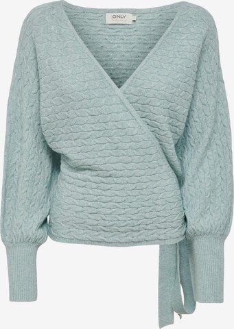 Cardigan 'Katia' ONLY en vert : devant