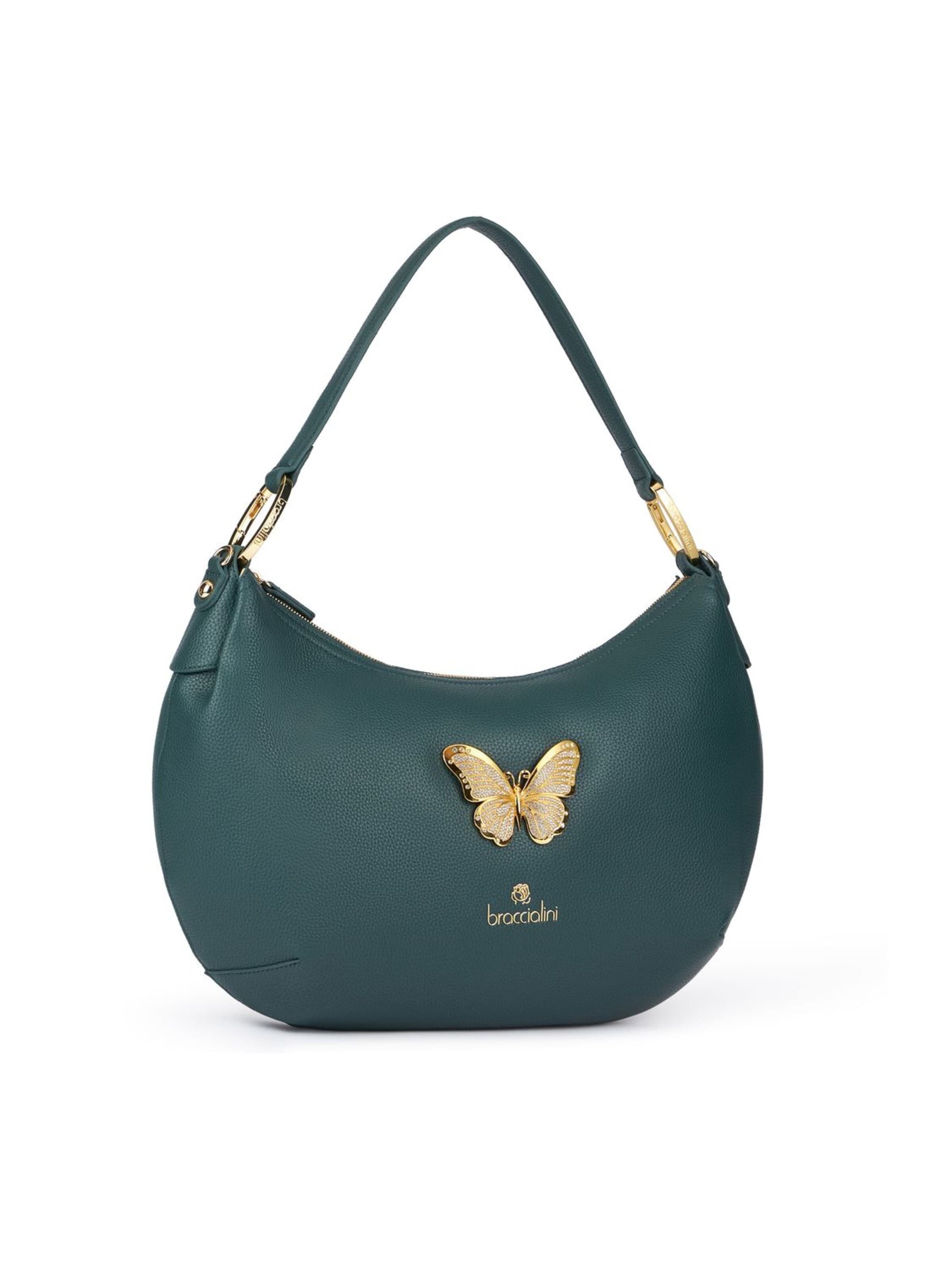 Braccialini Handtasche 'Beth Jewels'‌‌‌‌‌‌ in Grün