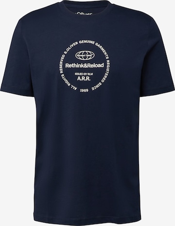 s.Oliver Shirt in Blue: front