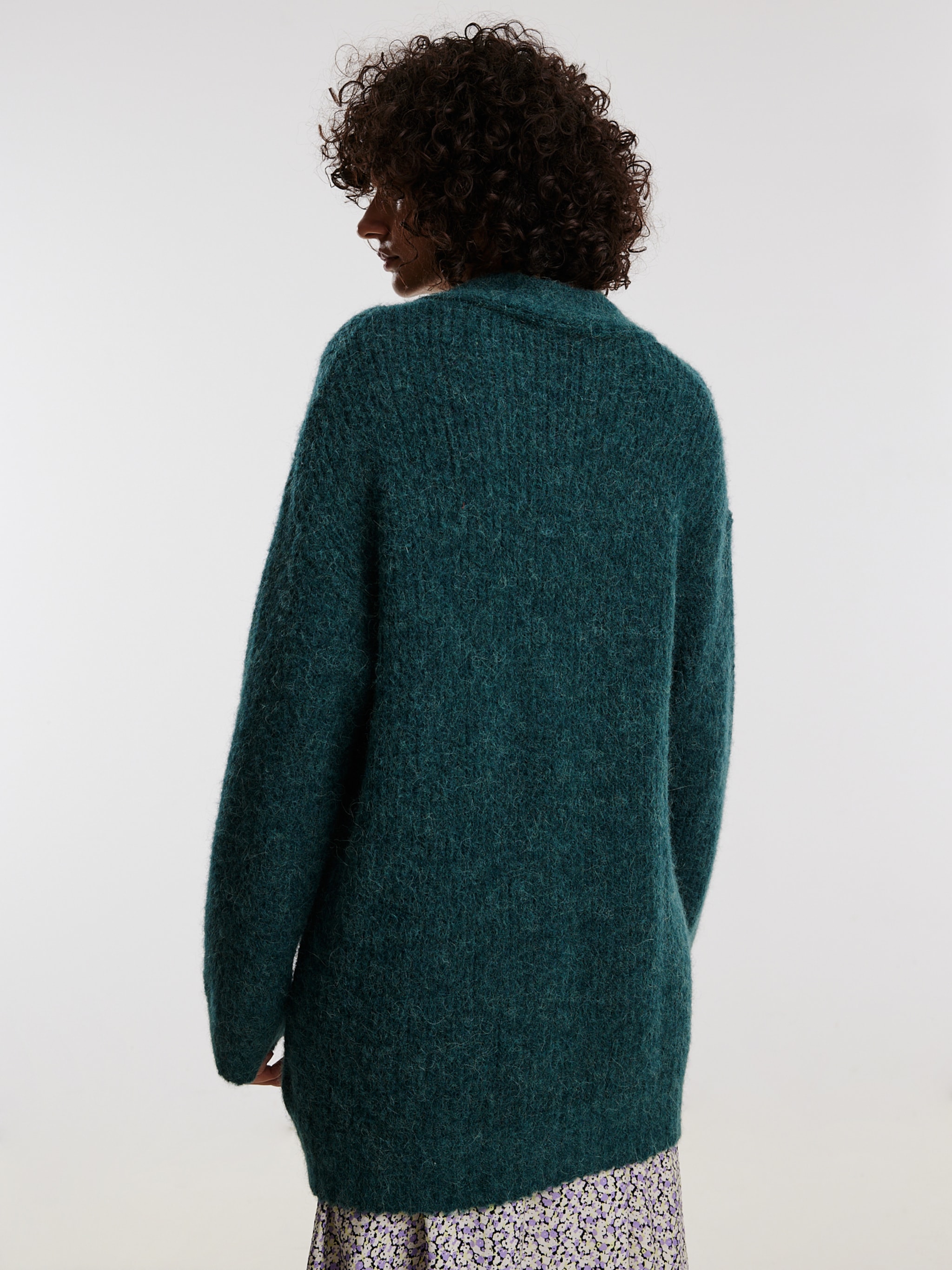 EDITED Produkter Cardigan mørkegrøn