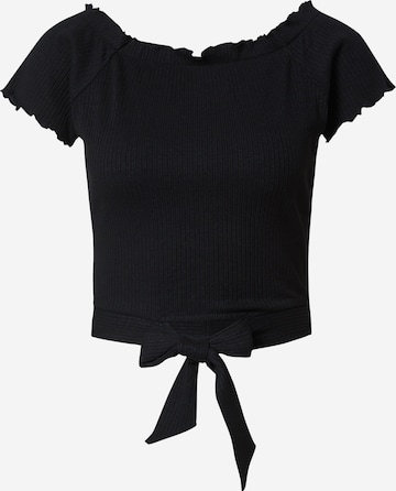 ABOUT YOU Top 'Arabella' in Black: front