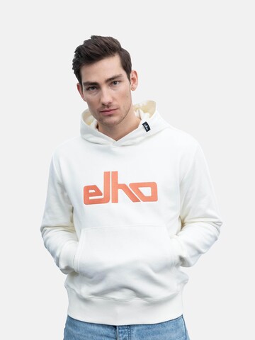 Sweat-shirt 'Luzern' elho en blanc : devant