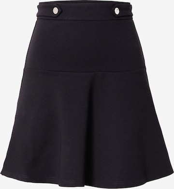 Jupe 'Ponte' Karen Millen en noir : devant