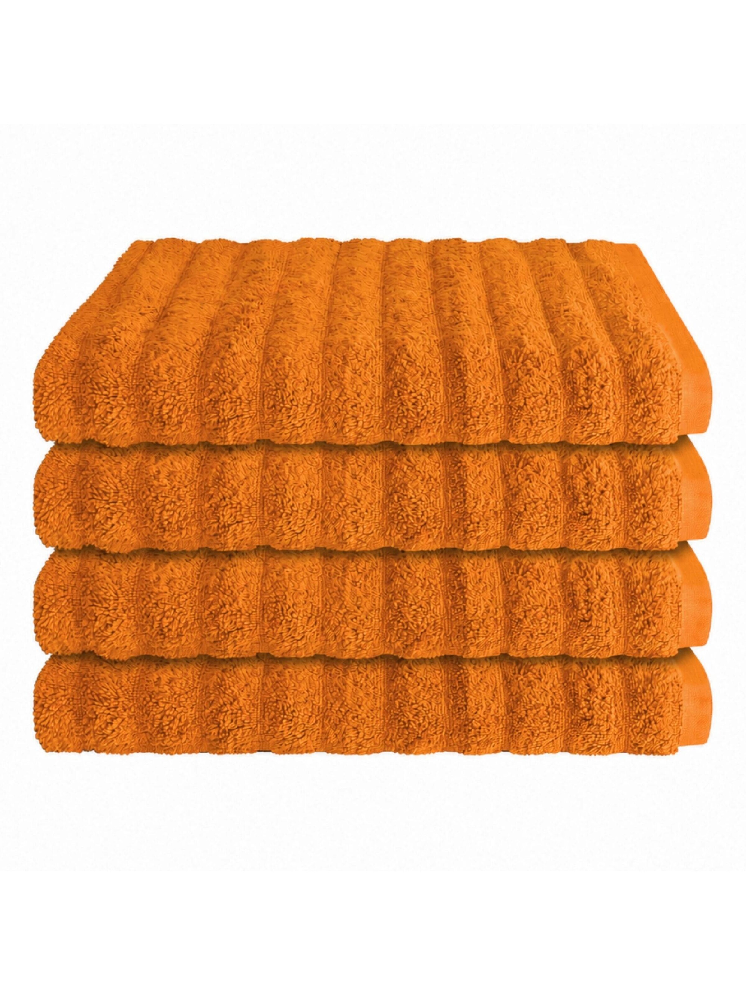SCHIESSER Towel 'Handtuchset Neapel' in Orange: front