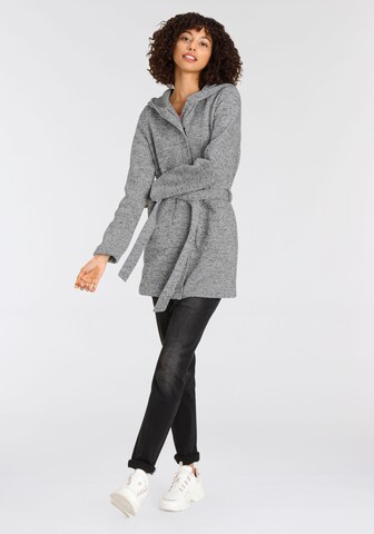 ALPENBLITZ Knit Cardigan in Grey