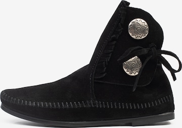 Minnetonka Ankle boots 'Two Button' in Black: front