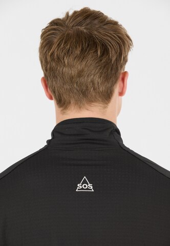 SOS Sports sweater 'Timberline' in Black